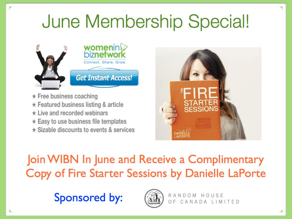 WIBN Membership Special with Danielle LaPorte and Random House