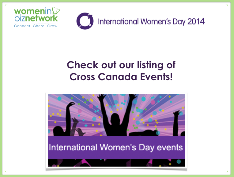 International Women's Day Events Happening Across Canada