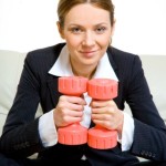 businesswoman_weights