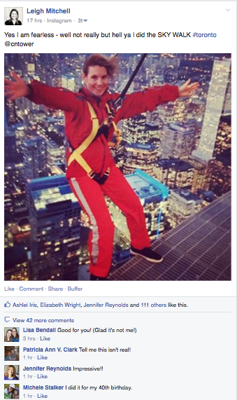 Walk on the Sky Walk CNE Tower